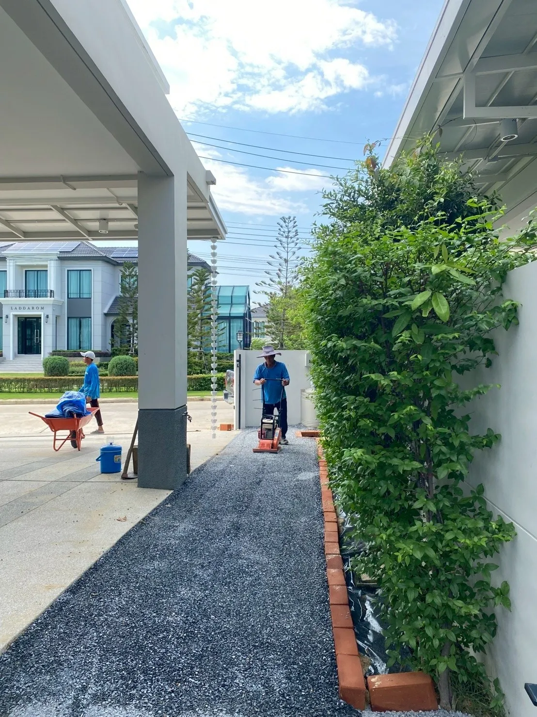 ผลงานจัดสวน 1